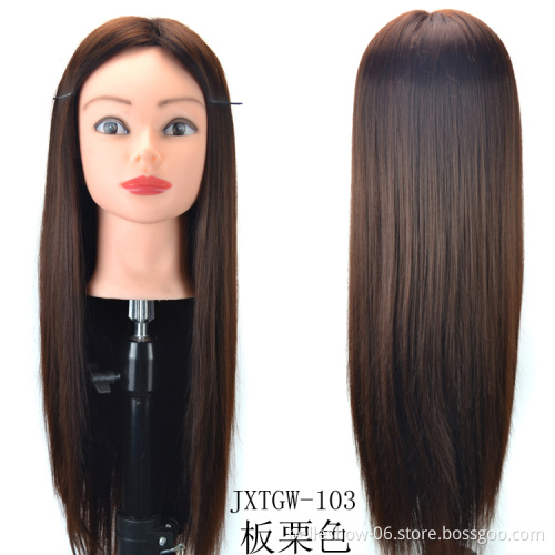 Hot sell wholesale cheap wig model head disc hair braided practice head wig head model synthetic wig hair model